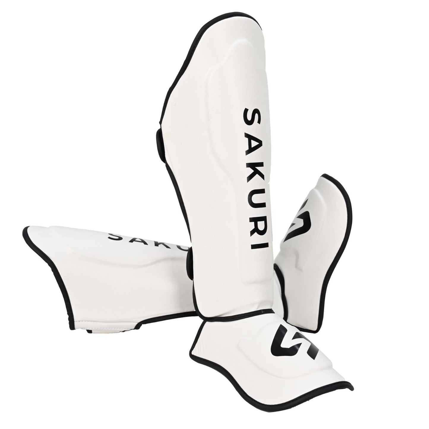 SAKURI Shin Guards White