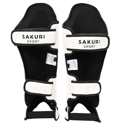 SAKURI Shin Guards White