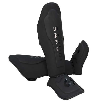 SAKURI Shin Guards Black